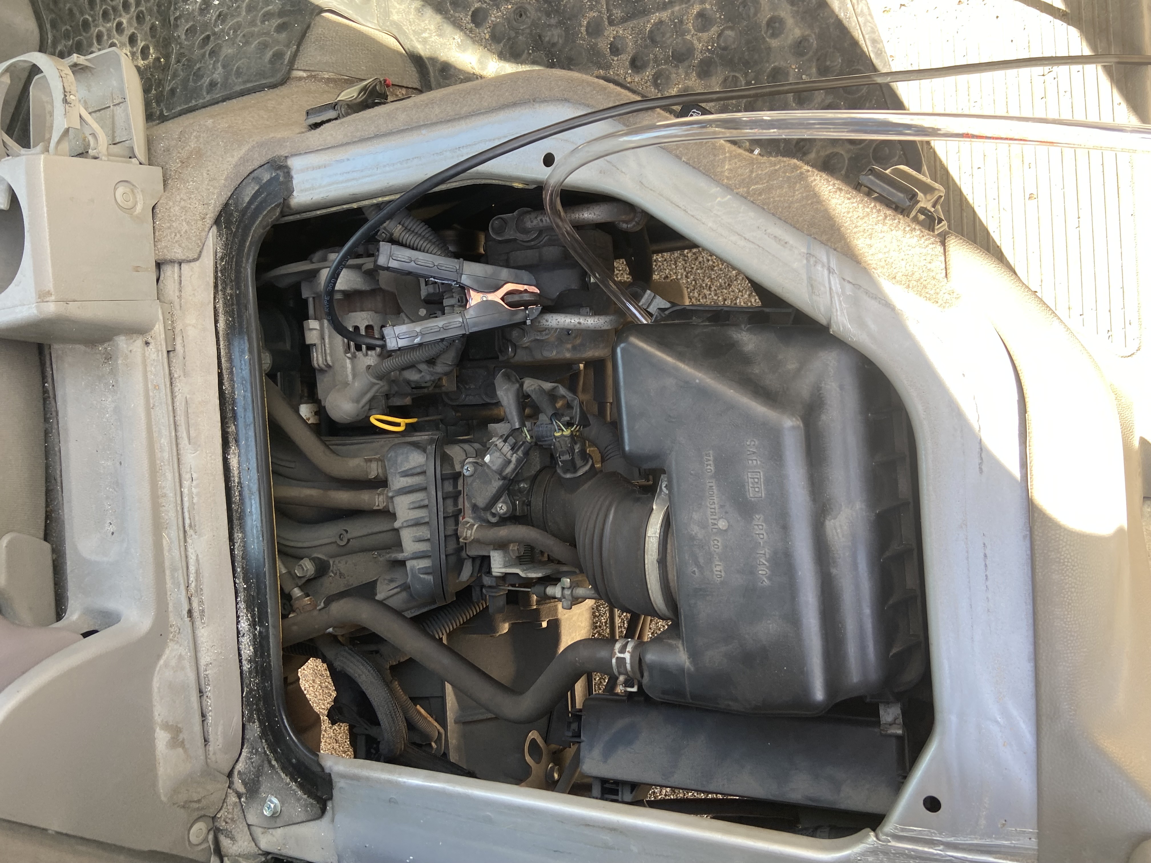 エブリィ エンジン施工風景